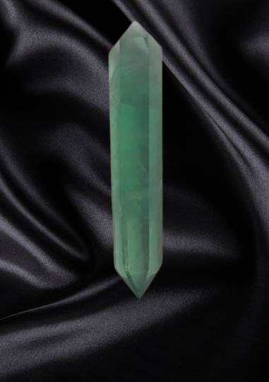 Green Fluorite Crystal Wand GFW11